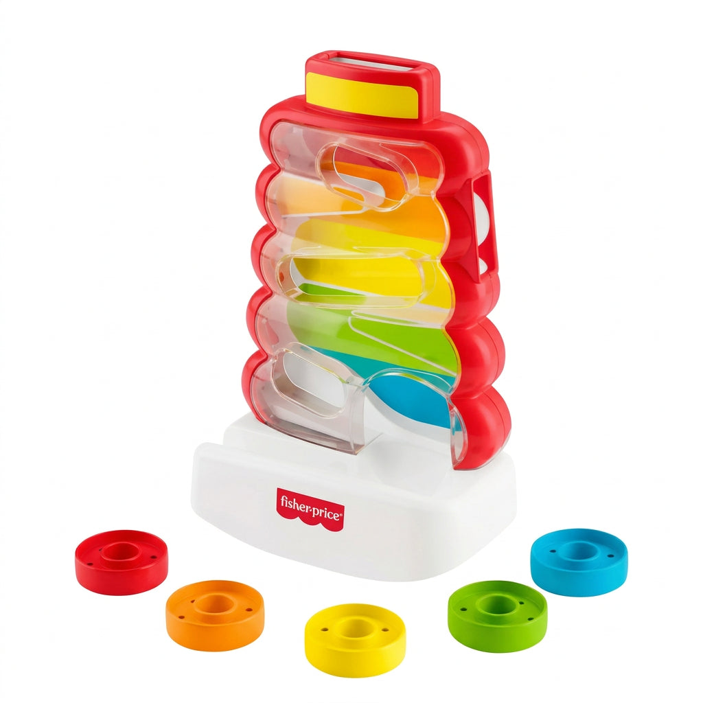 Fisher Price Jucarie de Dezvoltare - Turn cu Discuri Colorate
