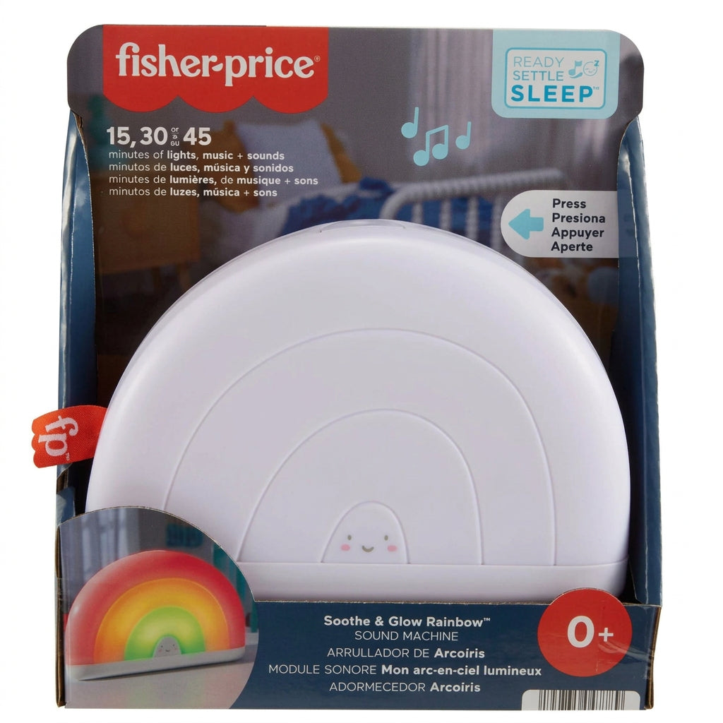 Fisher Price Soothe and Glow Rainbow - Lampa Muzicala Pentru Bebelusi