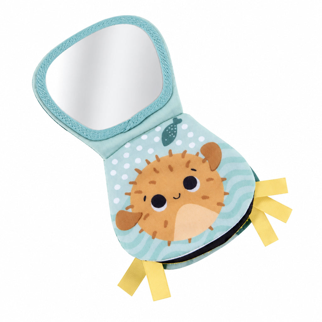 Fisher Price Rockin Tummy Time - Jucarie Senzoriala de Plus Model Vidra