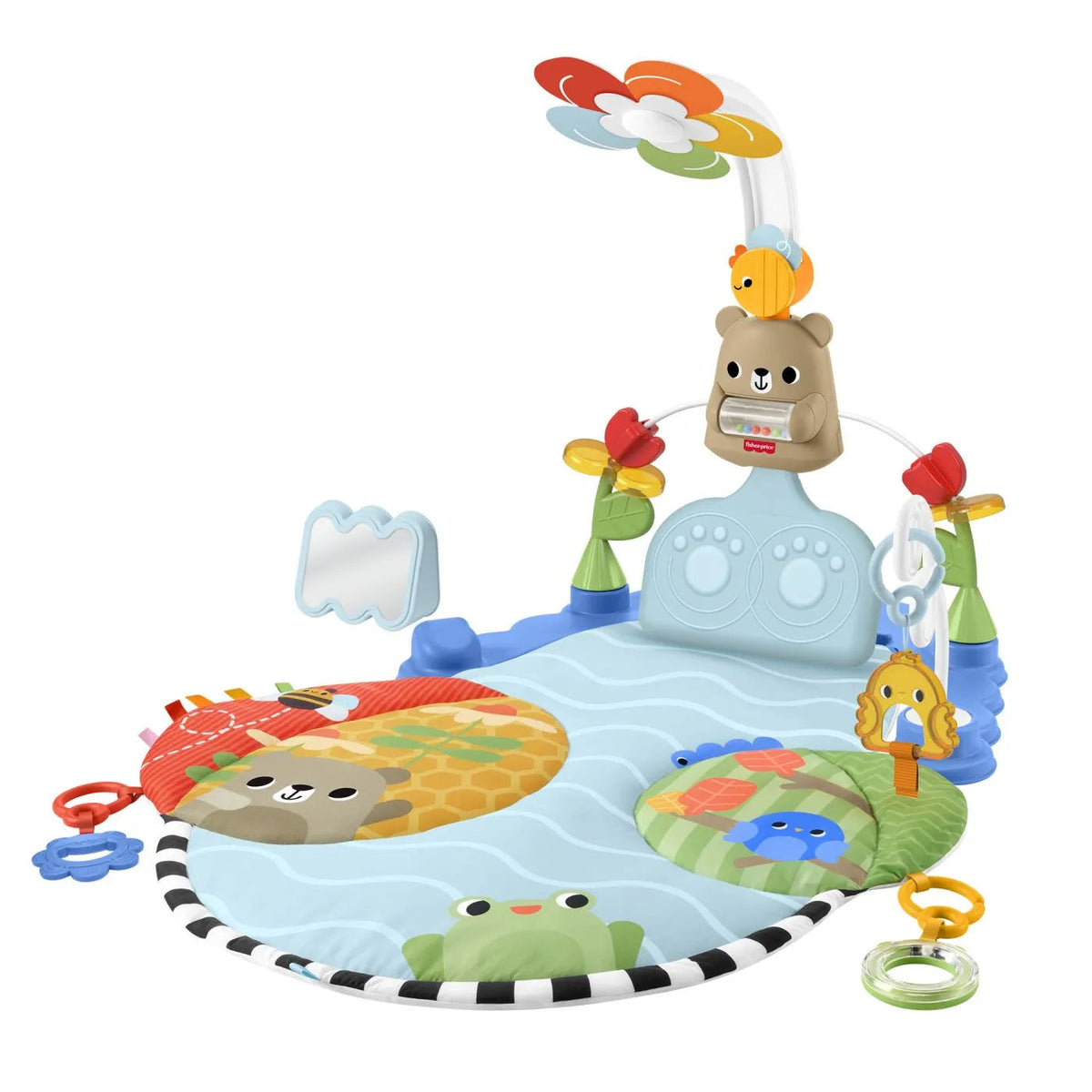 Fisher Price Salteluta de Gimnastica 3 in 1 - Spatiu de Joaca Multifunctional