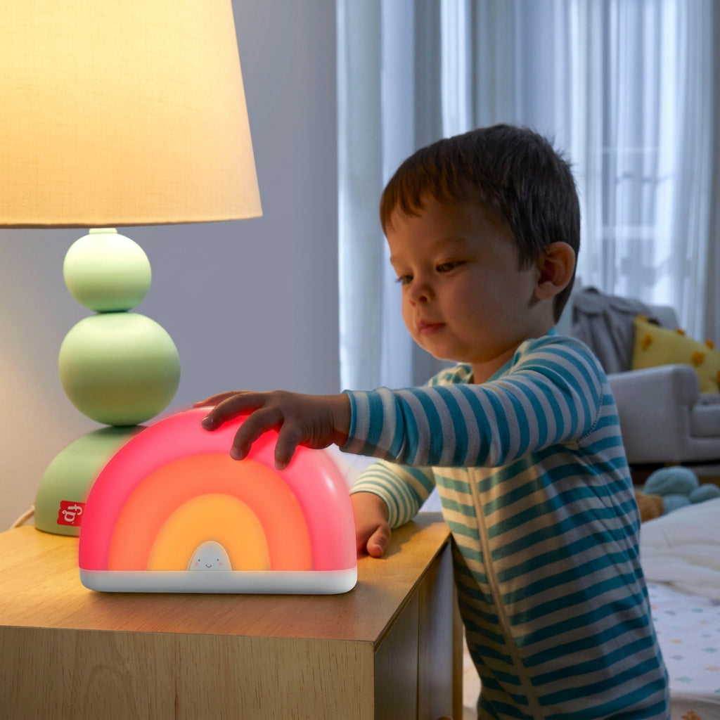 Fisher Price Soothe and Glow Rainbow - Lampa Muzicala Pentru Bebelusi