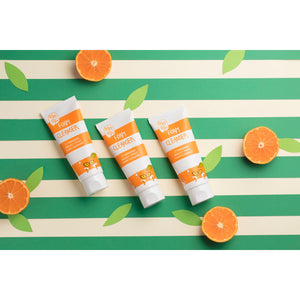 QyoQyo Tangerine Bright and Moist Foam Cleanser 100ml - Spuma Demachianta