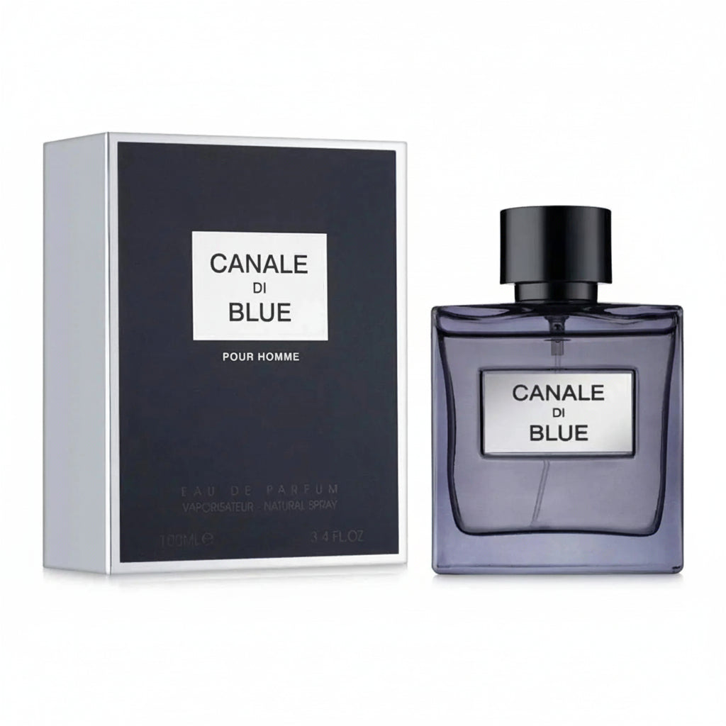 Fragrance World Canale di Blue 50ml - Apa de Parfum Pentru Barbati Fresh-Spicy