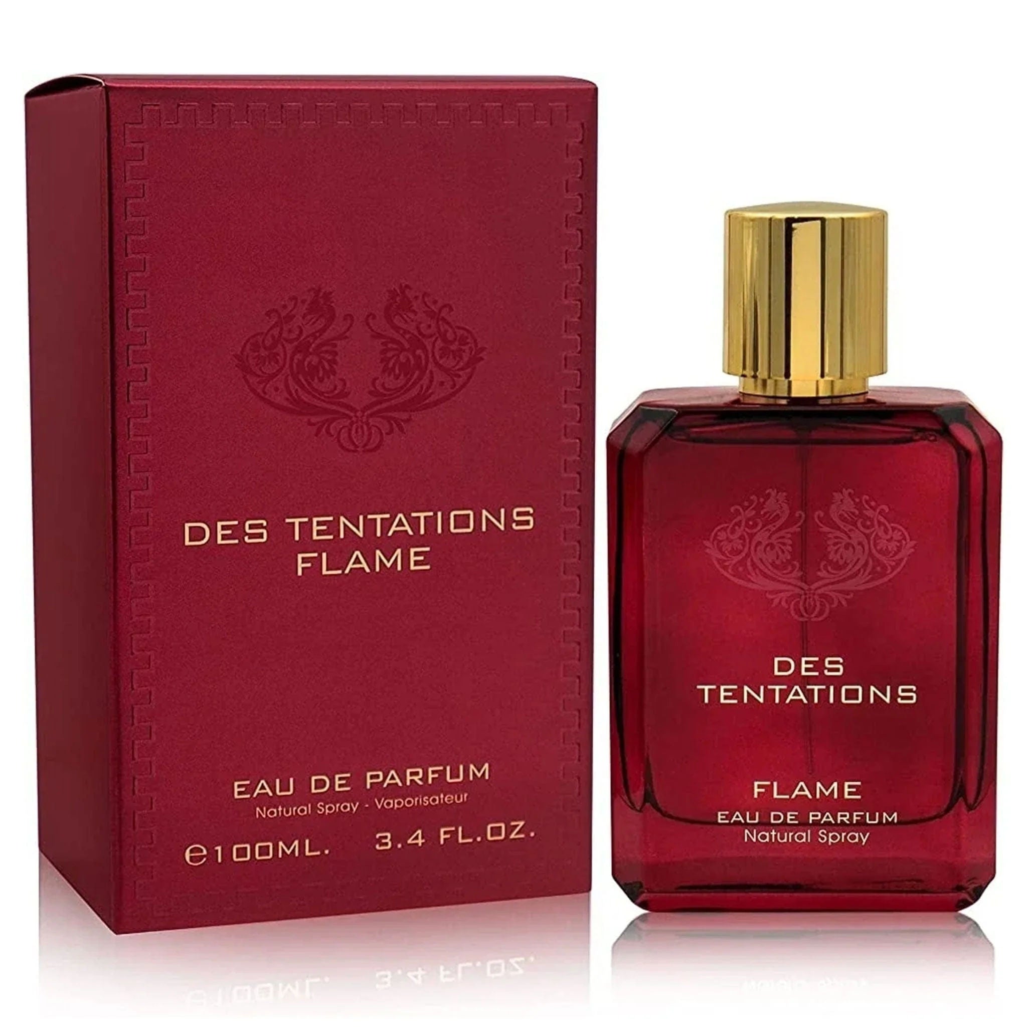 Fragrance World Des Tentations Flame 100ml - Apa de Parfum Pentru Barbati