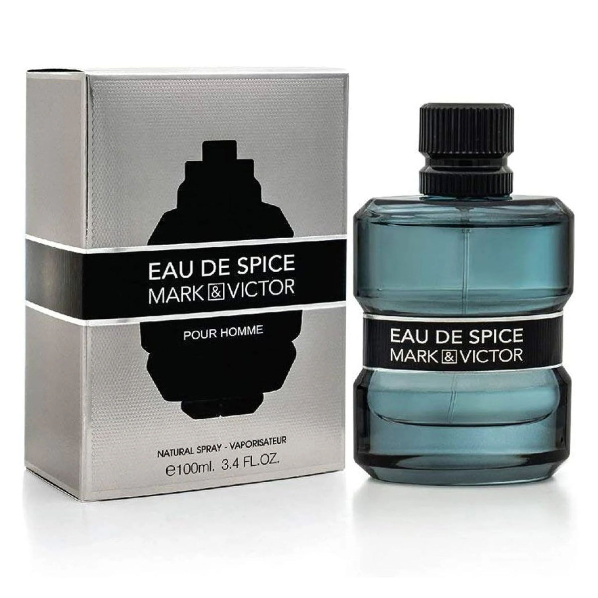 Fragrance World Eau de Spice Mark & Victor 100ml - Apa de Parfum Pentru Barbati