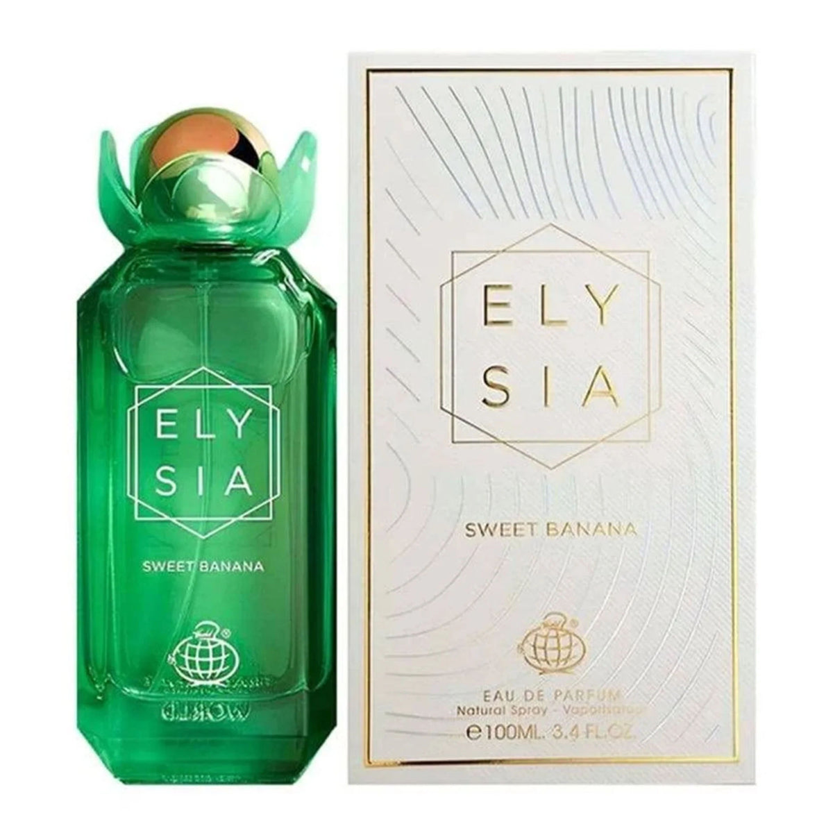 Fragrance World Elysia Sweet Banana 100ml - Apa de Parfum Pentru Femei