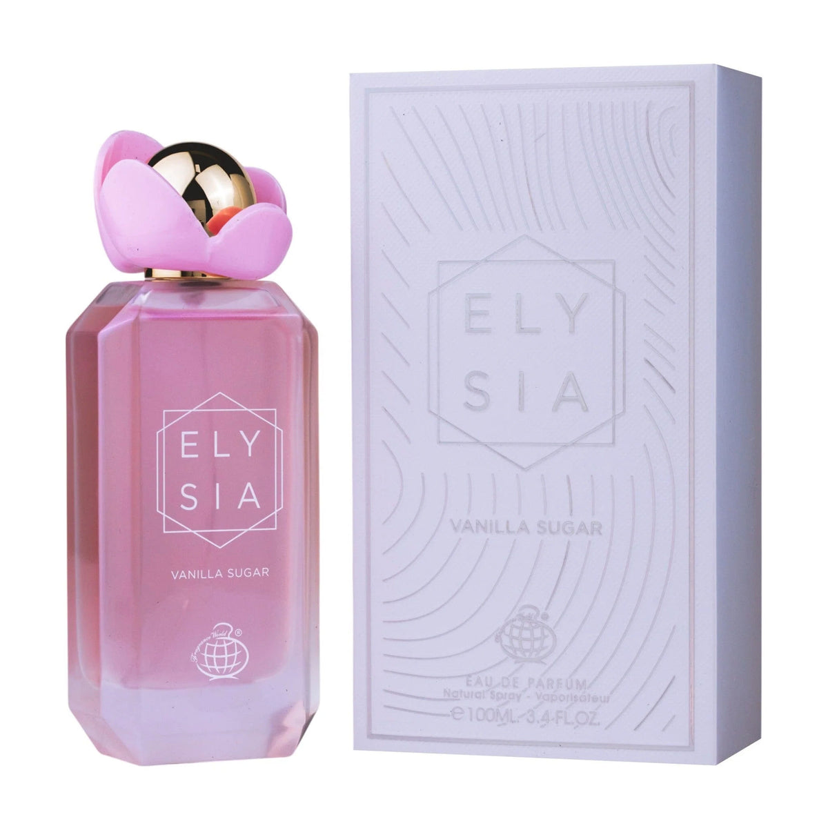 Fragrance World Elysia Vanilla Sugar 100ml - Apa de Parfum Pentru Femei