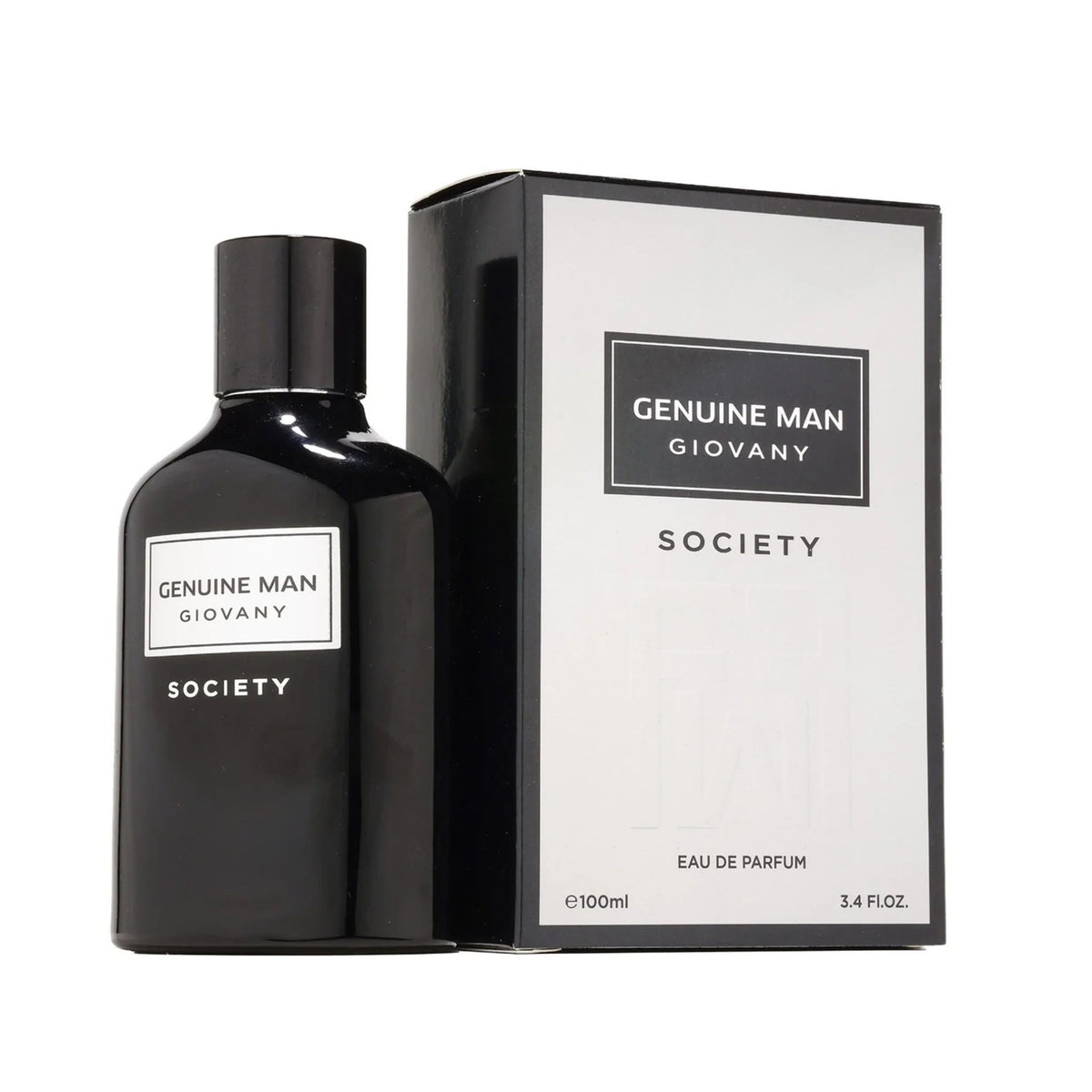 Fragrance World Genuine Man Giovany Society 100ml - Apa de Parfum Pentru Barbati