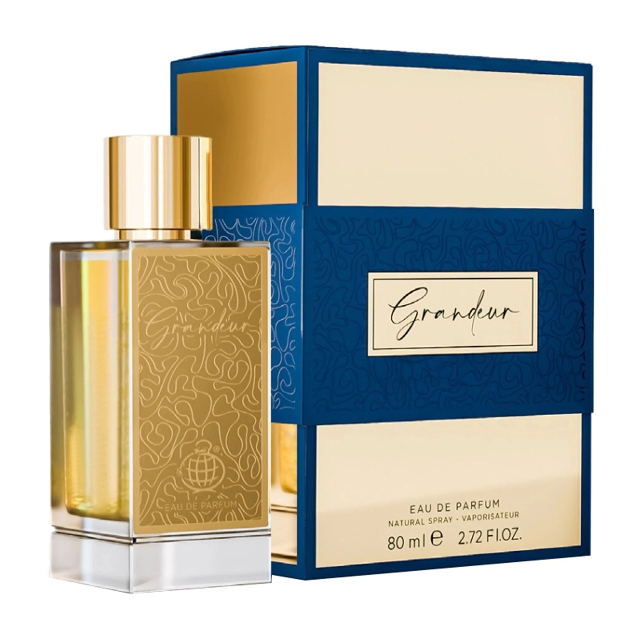 Fragrance World Grandeur 80ml - Apa de Parfum Pentru Barbati