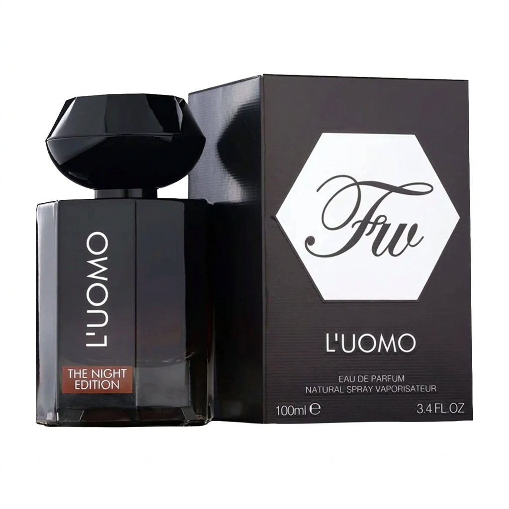 Fragrance World L'Uomo The Night Edition 100ml - Apa de Parfum Pentru Barbati