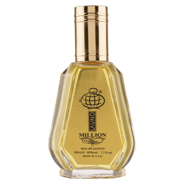 Fragrance World La Uno Million 50ml - Apa de Parfum Pentru Barbati - Beauty Lounge