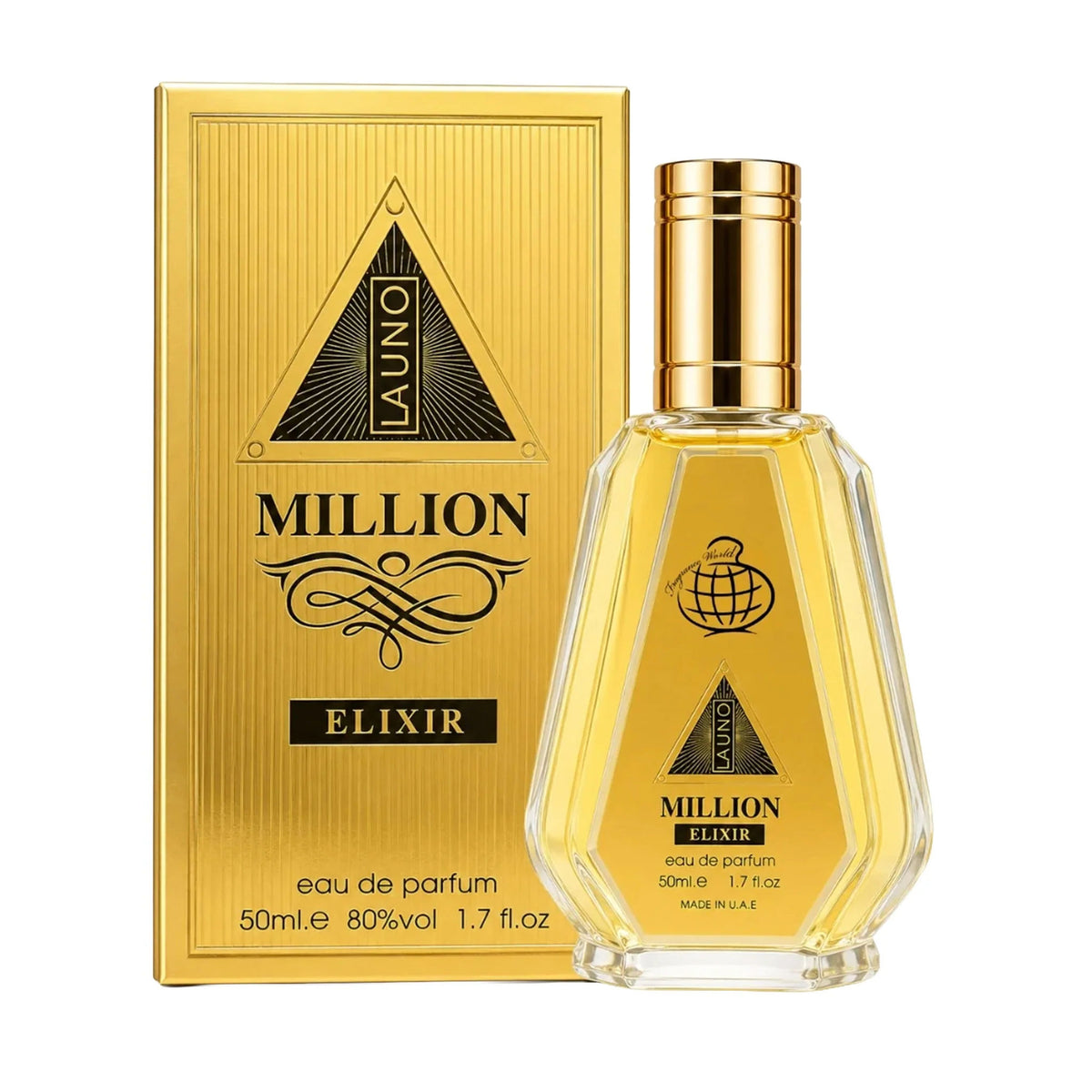 Fragrance World La Uno Million Elixir 50ml - Apa de Parfum Pentru Barbati