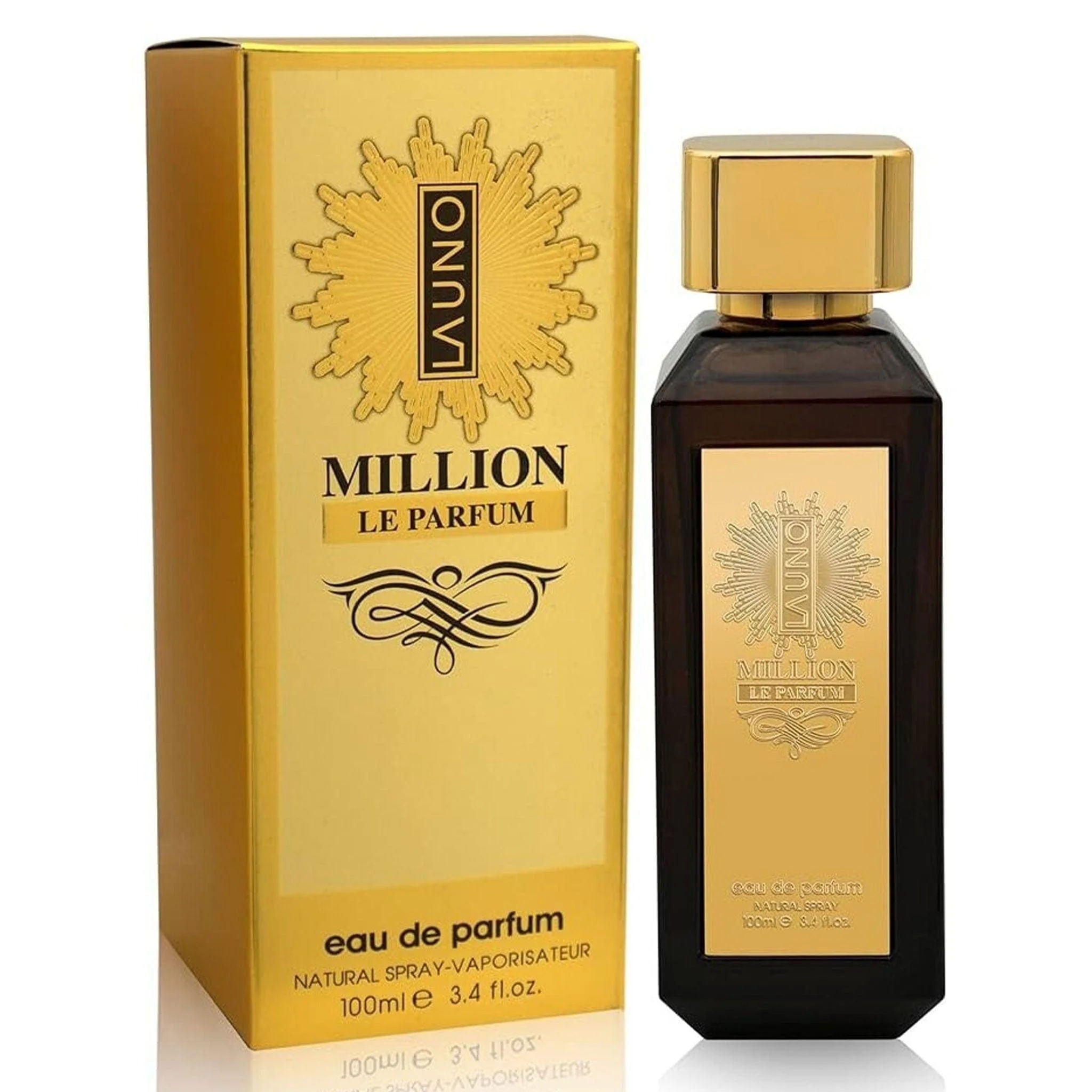 Fragrance World La Uno Million Le Parfum 100ml - Apa de Parfum Pentru Barbati Citric