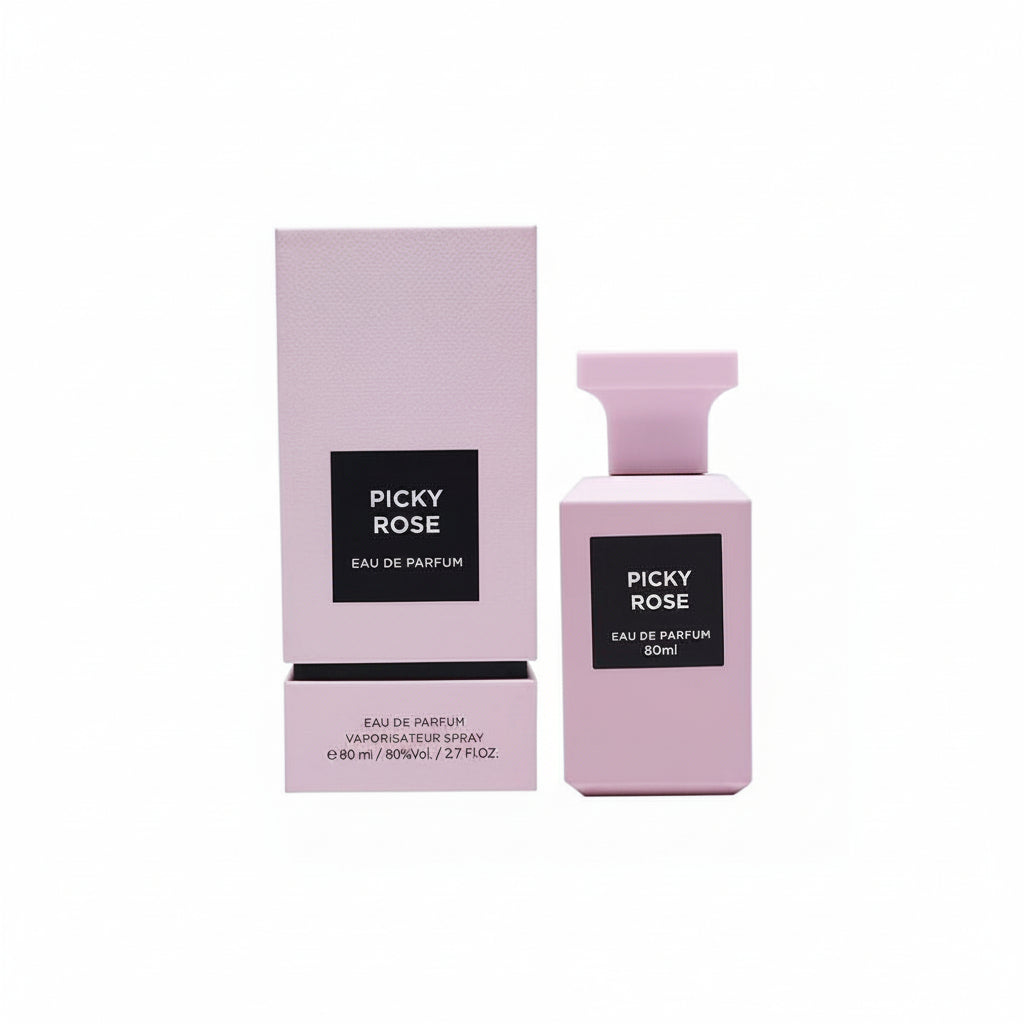 Fragrance World Picky Rose 80ml - Apa de Parfum Unisex Spicy-Floral