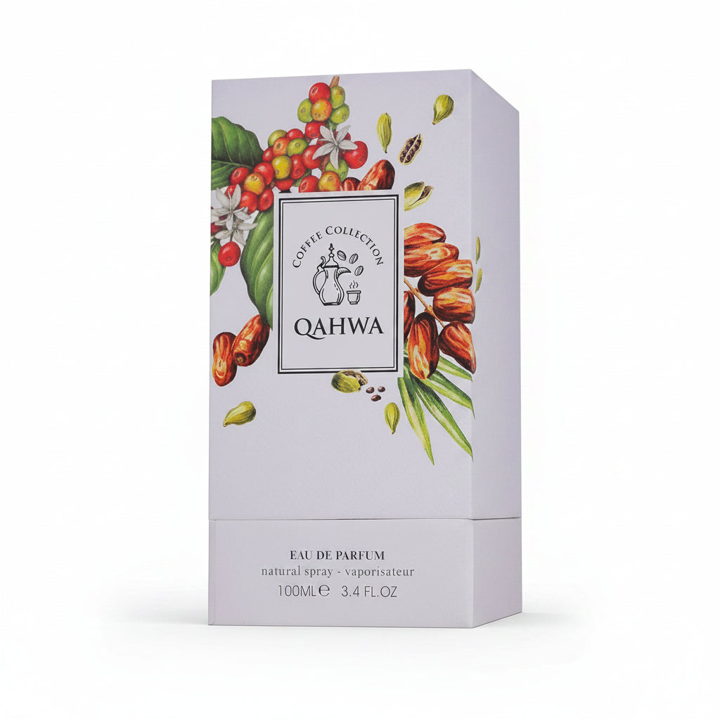 Fragrance World Qahwa 100ml - Apa de Parfum Unisex Fresh-Coffee-Condimentat