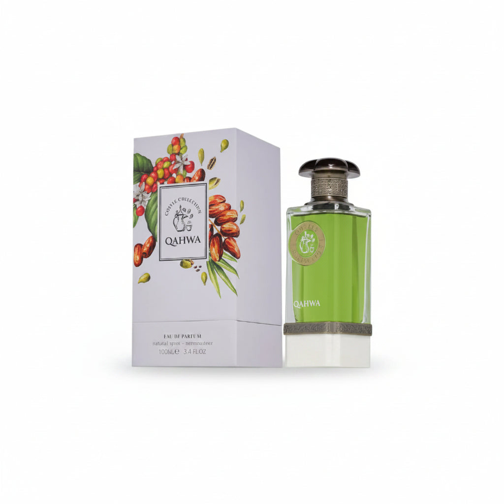 Fragrance World Qahwa 100ml - Apa de Parfum Unisex Fresh-Coffee-Condimentat