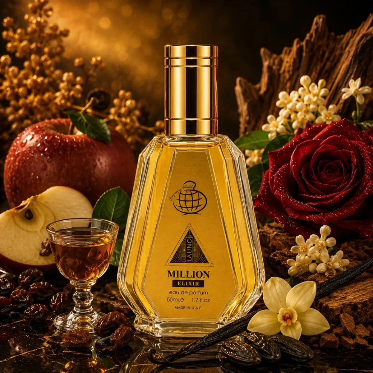 Fragrance World La Uno Million Elixir 50ml - Apa de Parfum Pentru Barbati
