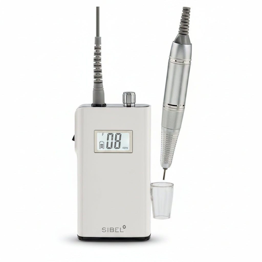 Sibel Nail Drill Rechargeable Digital 30000rpm EU - Freza Electrica Profesionala Pentru Unghii