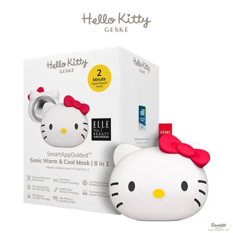 Geske Hello Kitty Sonic Warm and Cool Mask 8 in 1 - Masca de Fata Unica si Inovatoare