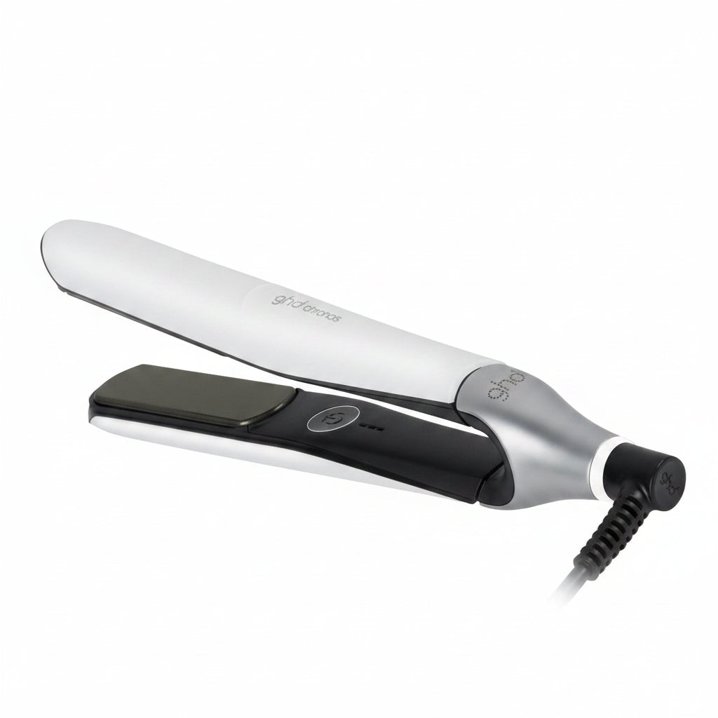 GHD Chronos White Straightener - Placa Profesionala de Par HD Motion Responsive