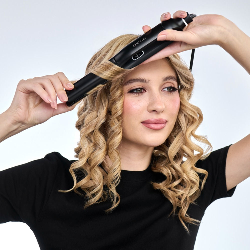 GHD Sculpt Interactive Heat-Adapt Super Slim Infinity 26mm Black - Placa Profesionala Neagra