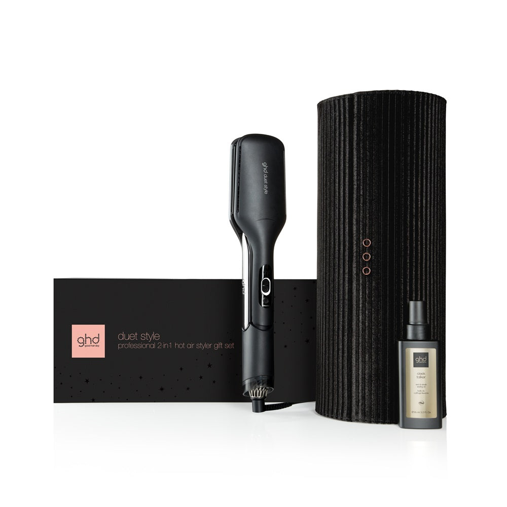 GHD Wet To Dry Duet Style Gift Set 23/24 - Placa 2-in-1 + Ulei Sleek Talker 95ml