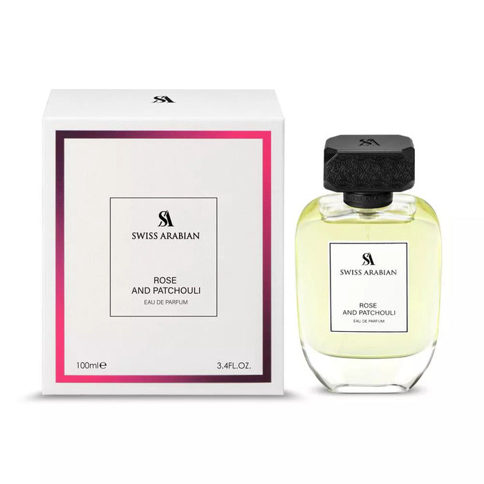 Swiss Arabian Rose and Patchouli 100ml - Apa de Parfum Pentru Femei