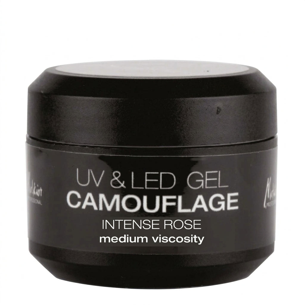 Melkior Gel UV & LED Camuflaj Rose Intens 50g - Vascozitate Medie