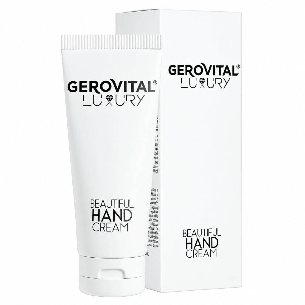 Gerovital Luxury Beautiful Hand Cream 100ml - Crema Hidratanta cu Ulei de Argan