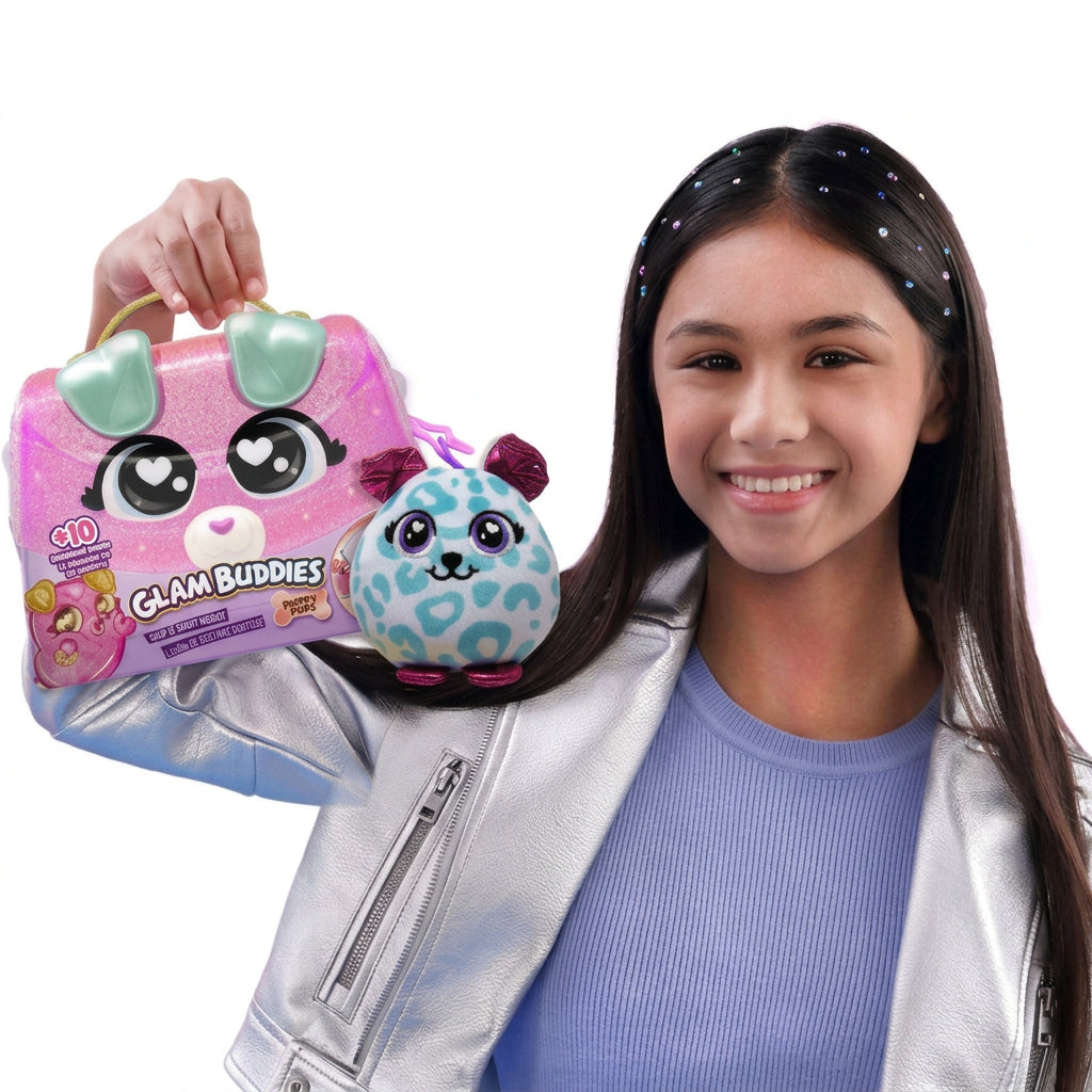 Glam Buddies Puppy Pups Bag - Poseta Catelus Model Surpriza