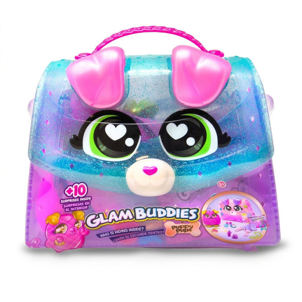 Glam Buddies Puppy Pups Bag - Poseta Catelus Model Surpriza