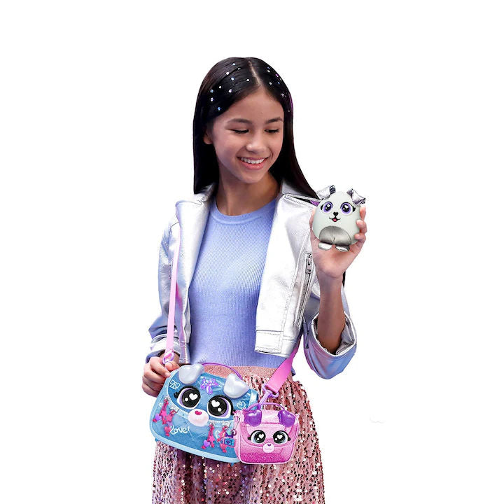 Glam Buddies Diamond Pets - Set 2 Gentute + Accesorii Surpriza