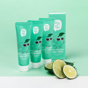 QyoQyo Green Tangerine Hand Cream 50ml - Crema de Maini