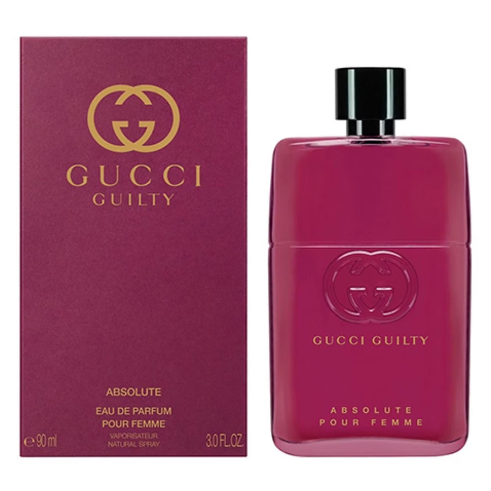 Gucci Guilty Absolute Pour Femme este o creație semnată de casa de lux Gucci, realizată de parfumierul Alberto Morillas