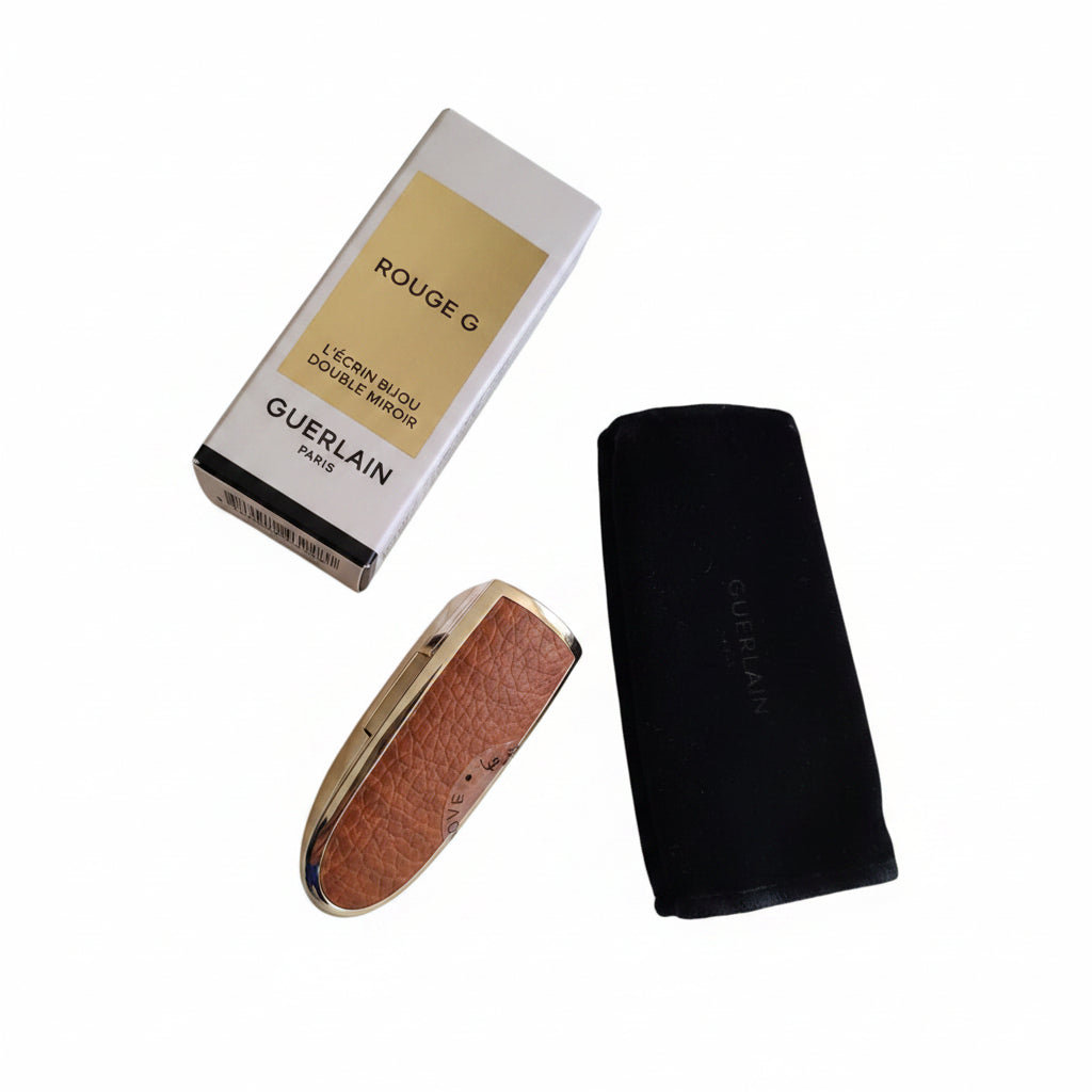 Guerlain Rouge G Le Camel - Carcasa Bijuterie cu Oglinda Dubla Pentru Ruj