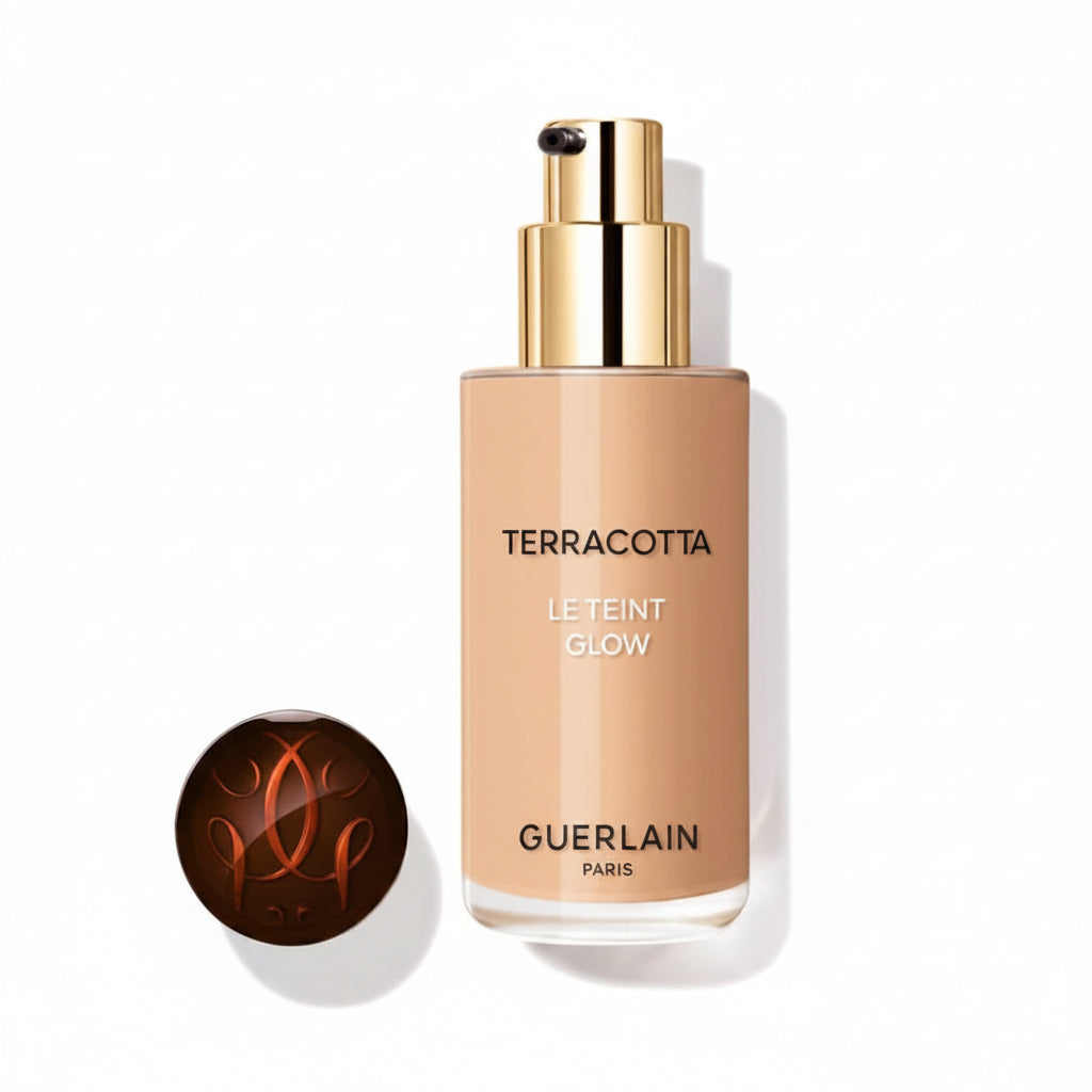 Guerlain Terracotta Le Teint Glow 1W Warm/Dore 35ml - Fond de Ten Luminos