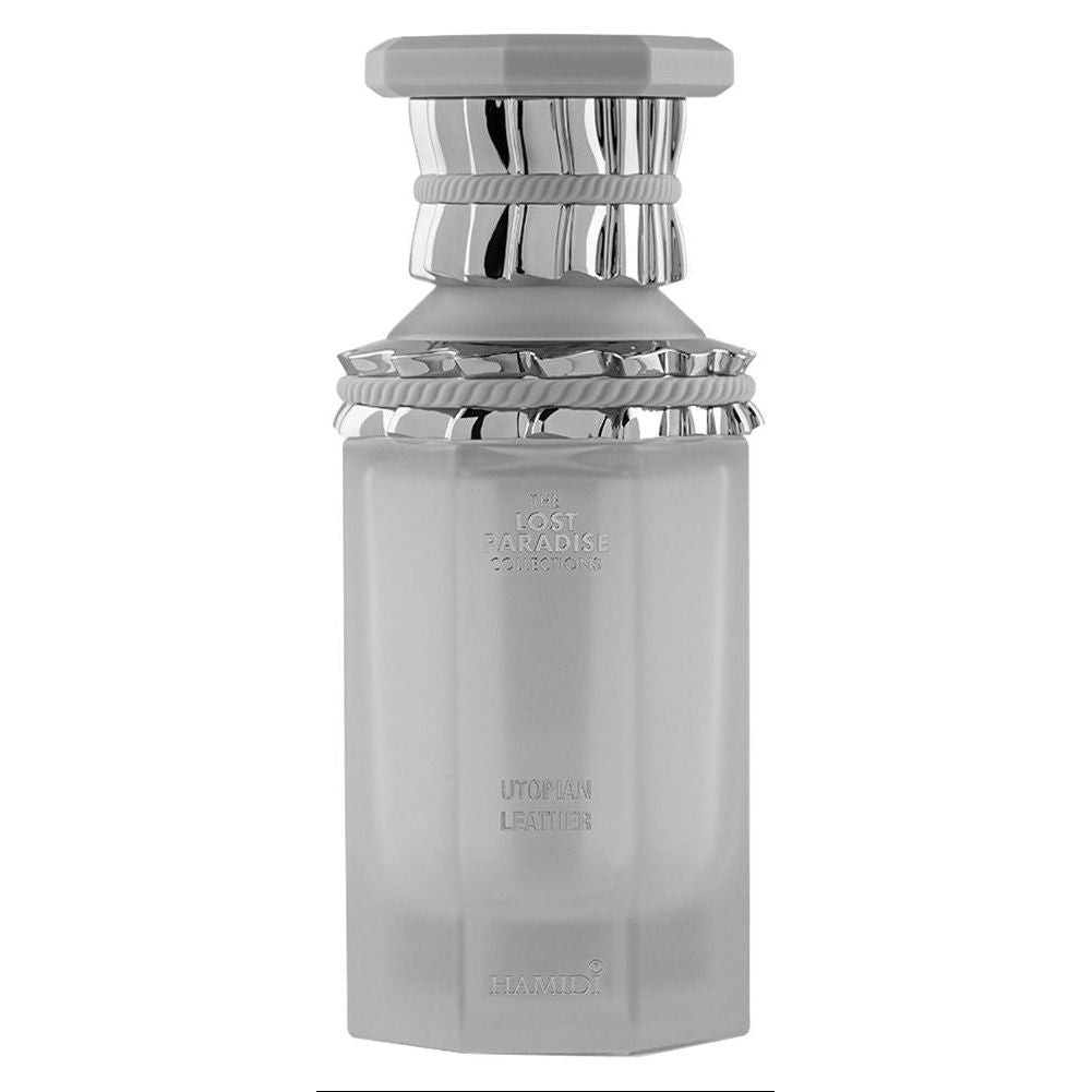 Utopian Leather by Hamidi este un parfum unisex din familia oriental piele.