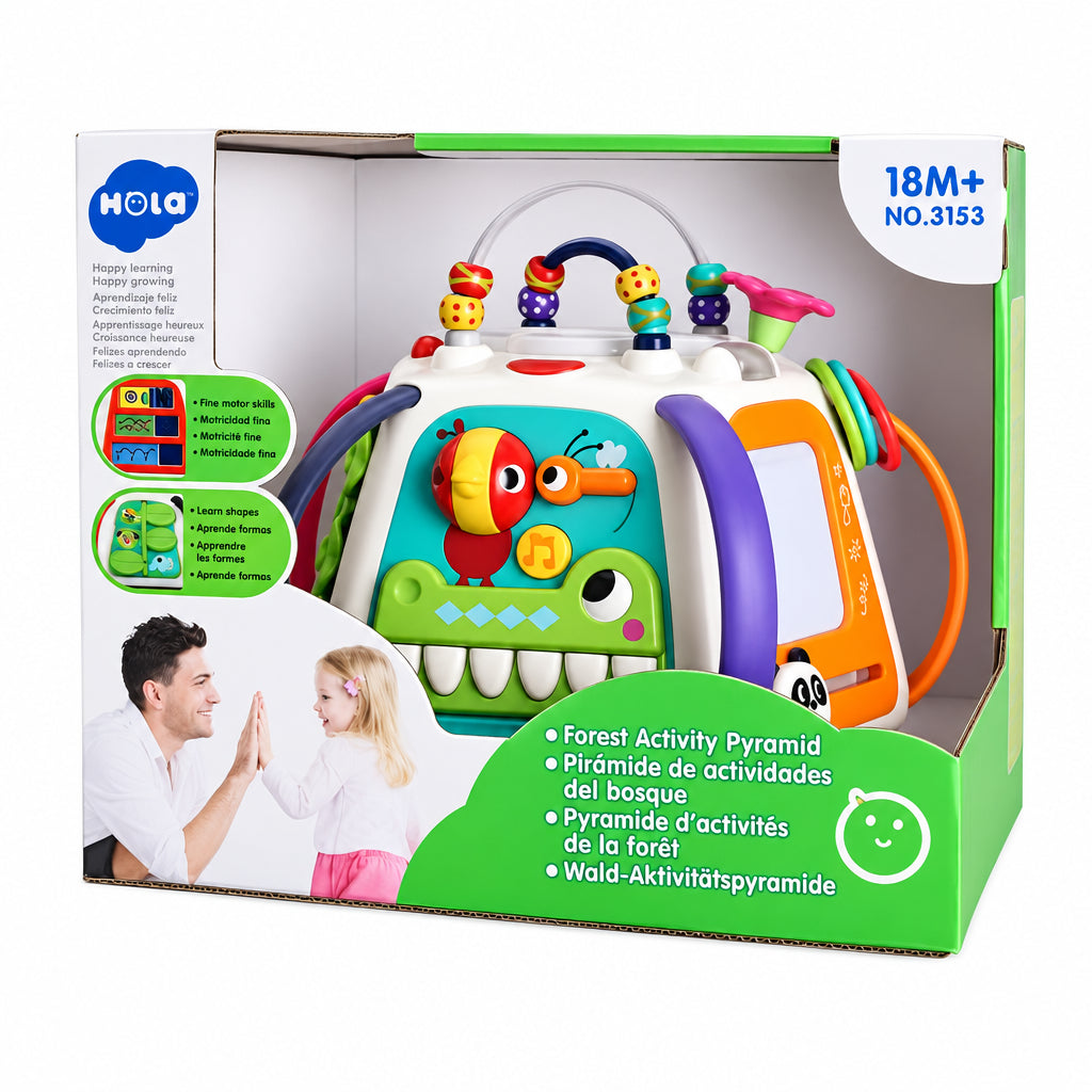 Hola Jucarie Interactiva - Piramida cu Activitati