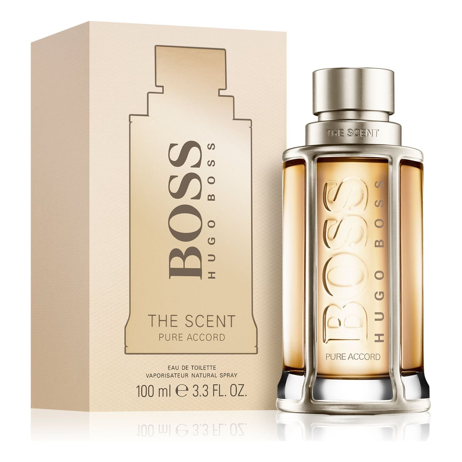 Hugo Boss The Scent For Him Pure Accord Eau De Toilette Cellophaniert 100ml - Parfum Pentru Barbati