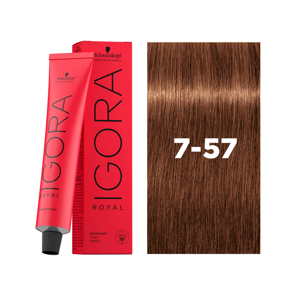 Schwarzkopf Professional Igora Royal 7-57 60ml - Vopsea Permanenta Pentru Par