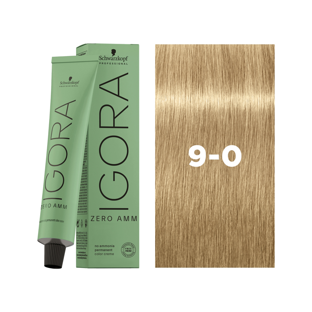 Schwarzkopf Professional Igora Zero AMM 9-0 60ml - Vopsea Permanenta Fara Amoniac