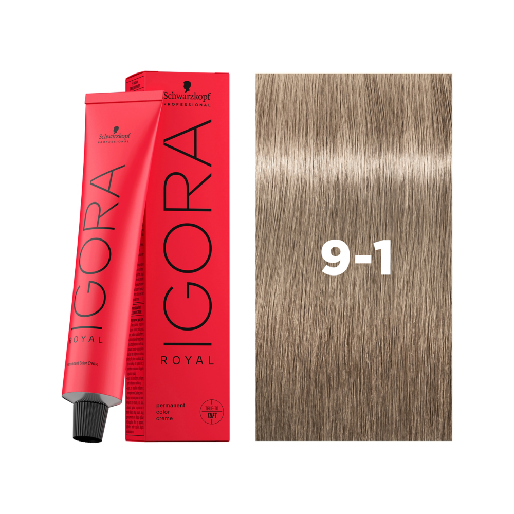 Schwarzkopf Professional Igora Royal 9-1 60ml - Vopsea Permanenta Pentru Par