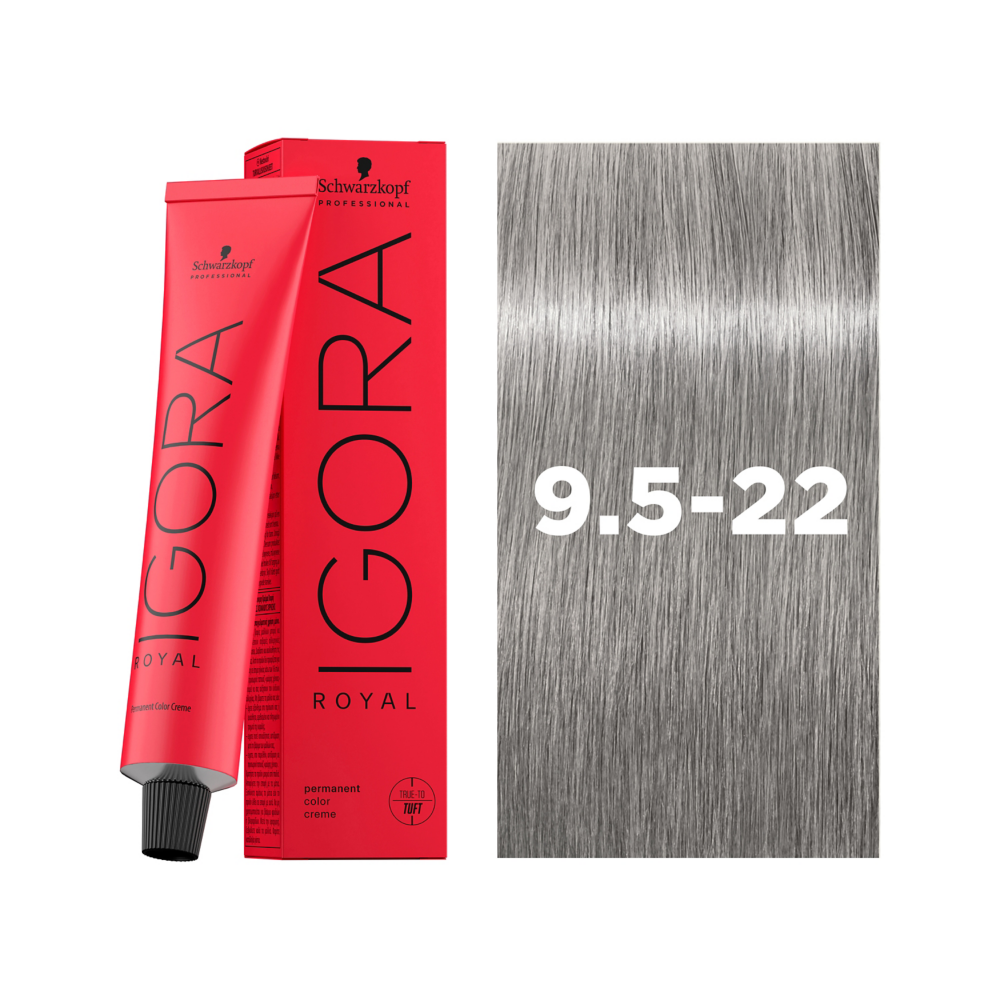 Schwarzkopf Professional Igora Royal 9,5-22 60ml - Vopsea Permanenta Pentru Par