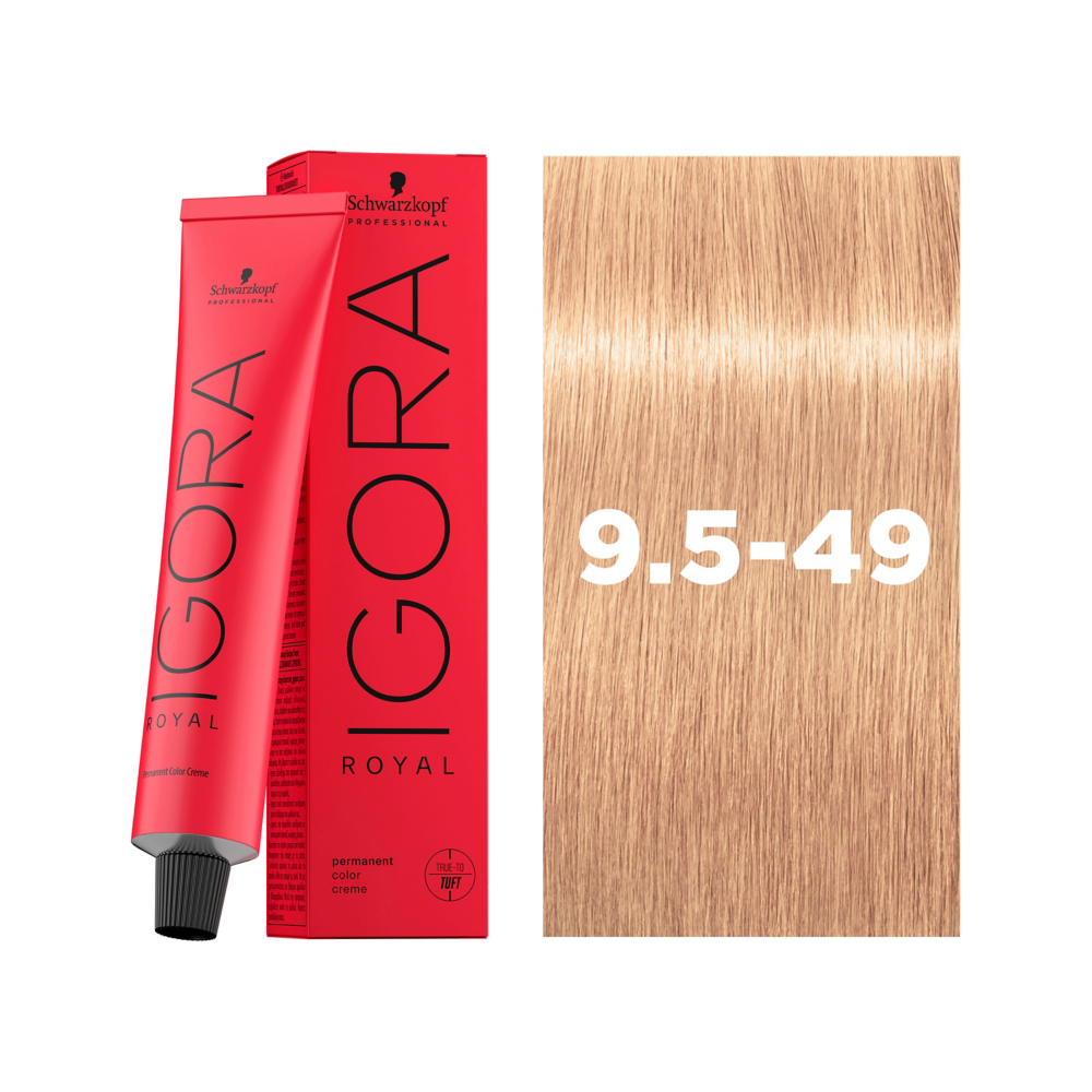 Schwarzkopf Professional Igora Royal 9,5-49 60ml - Vopsea Permanenta Pentru Par