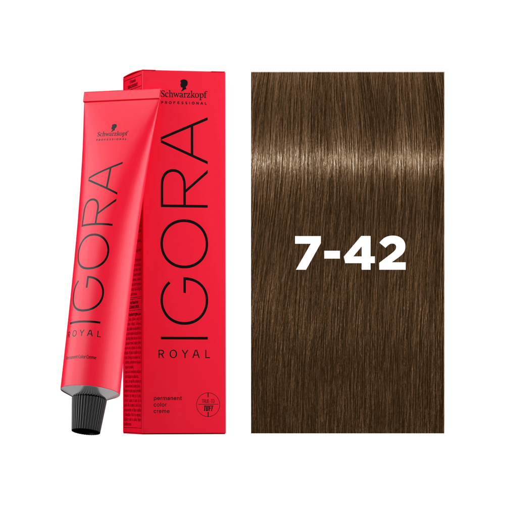 Schwarzkopf Professional Igora Royal 7-42 60ml - Vopsea Permanenta Pentru Par