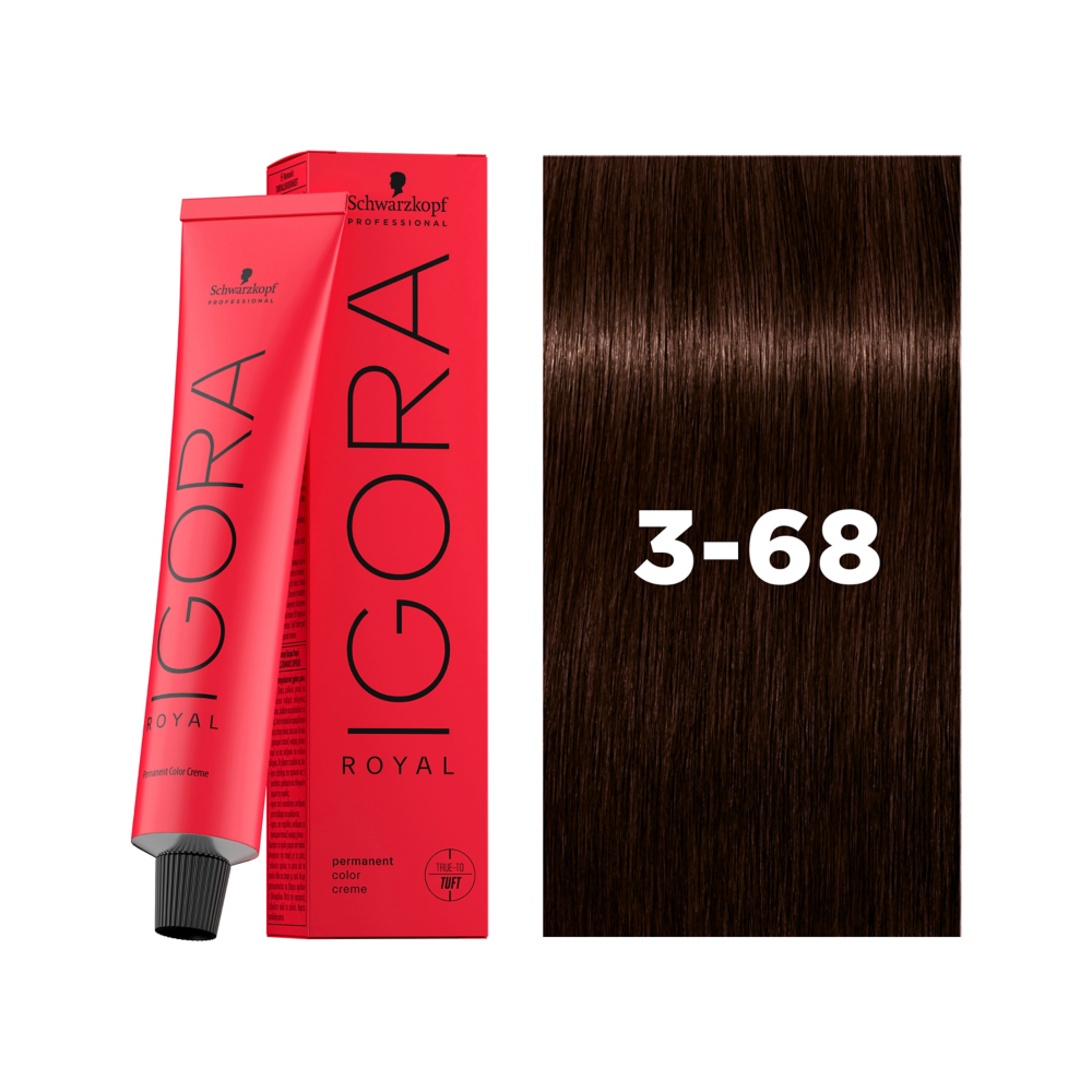 Schwarzkopf Professional Igora Royal 3-68 60ml - Vopsea Permanenta Pentru Par