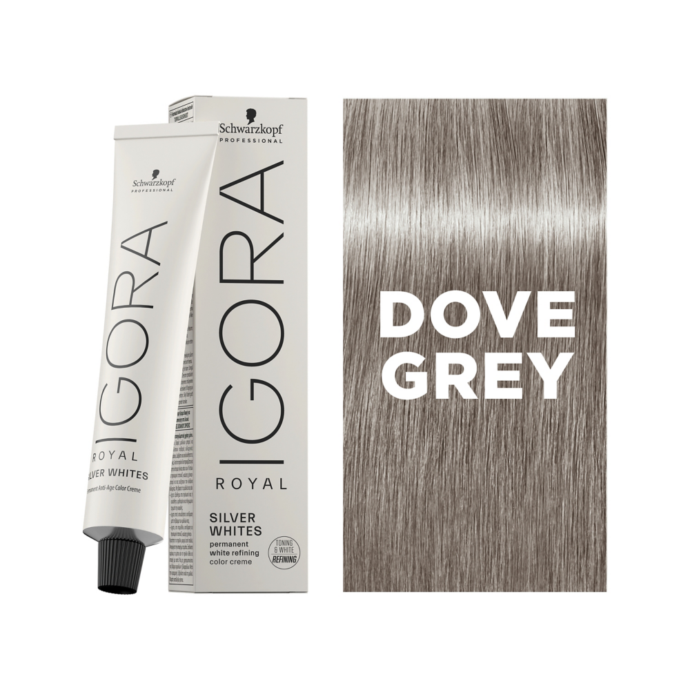 Schwarzkopf Professional Igora Royal Absolutes SilverWhite Dove Grey 60ml - Vopsea Permanenta