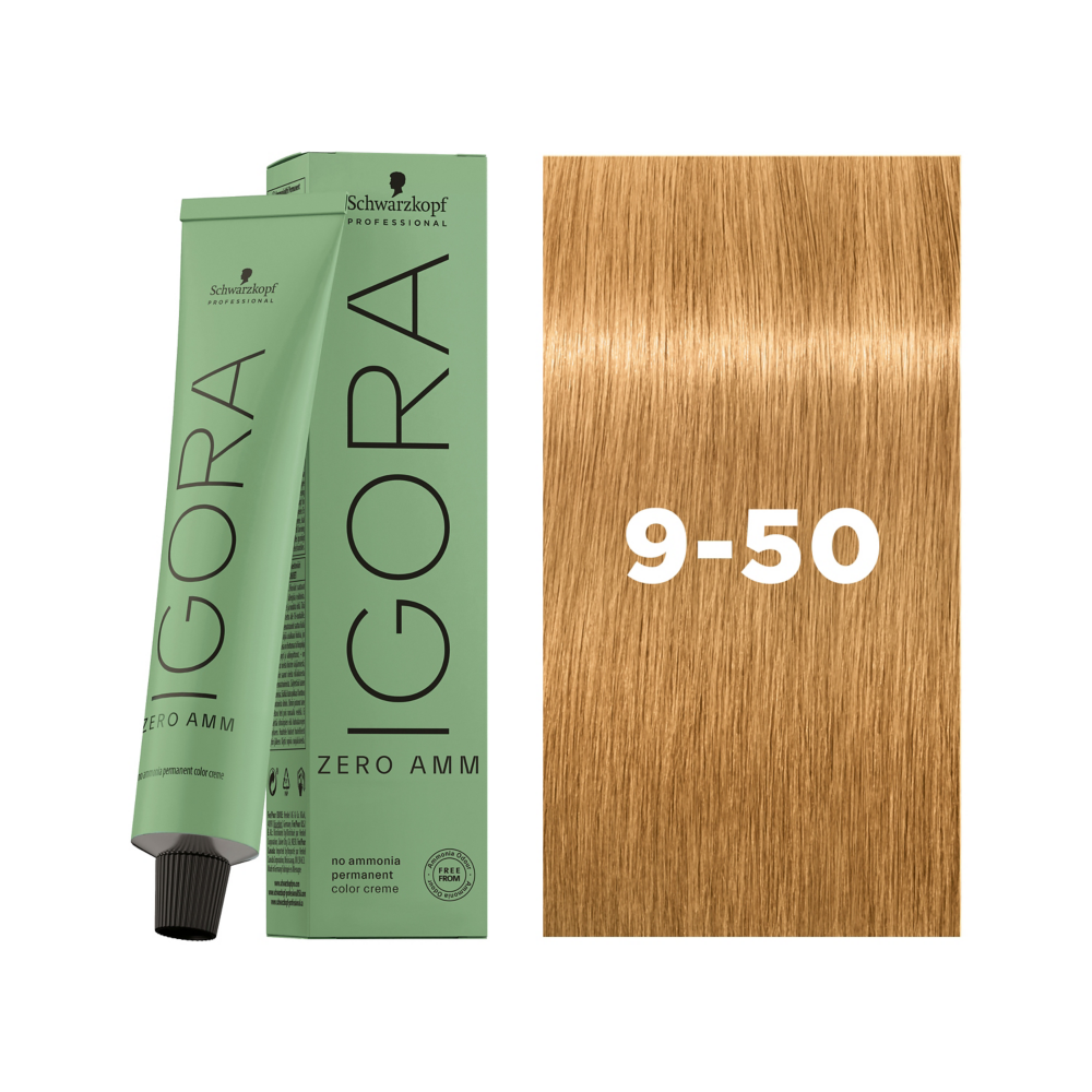Schwarzkopf Professional Igora Zero AMM 9-50 60ml - Vopsea Permanenta Fara Amoniac