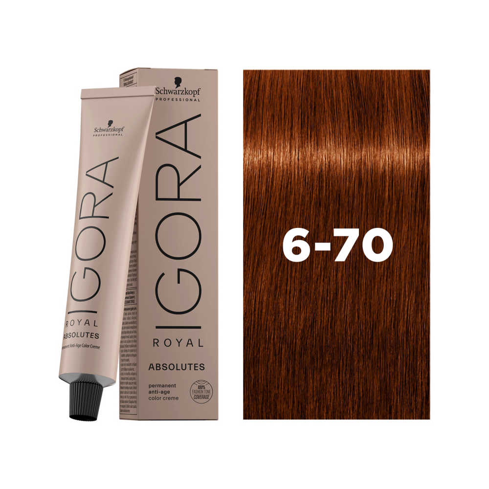 Schwarzkopf Professional Igora Royal Absolutes 6-70 60ml - Vopsea Permanenta
