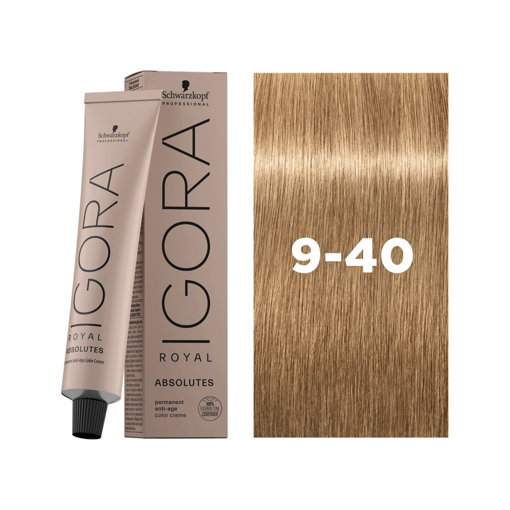 Schwarzkopf Professional Igora Royal Absolutes 9-40 60ml - Vopsea Permanenta